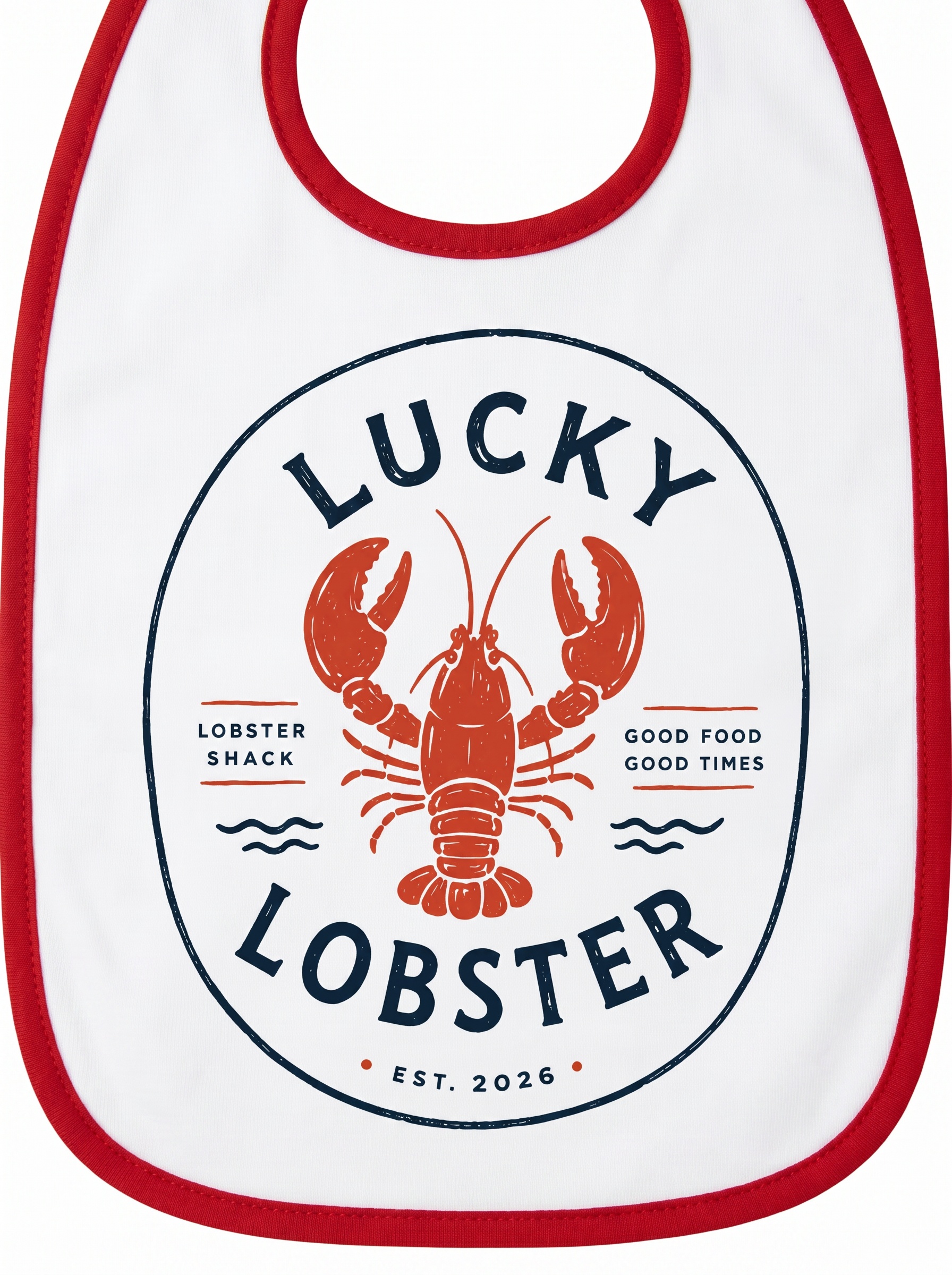 Branded bib with your logo